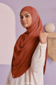 INSTANT HIJAB (XL) IN BURNT HENNA (ODOURLESS)
